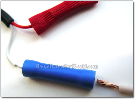 Blue Butt Connector for Splicing Negative Wires