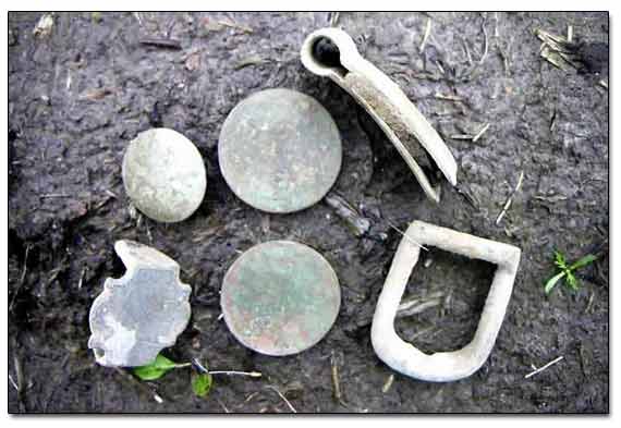 Finds Dug At Roadside