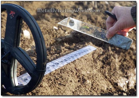 Air Test Coins with a Metal Detector in Ideal Conditions