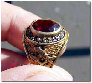 US Air-Force Gold Signet Ring