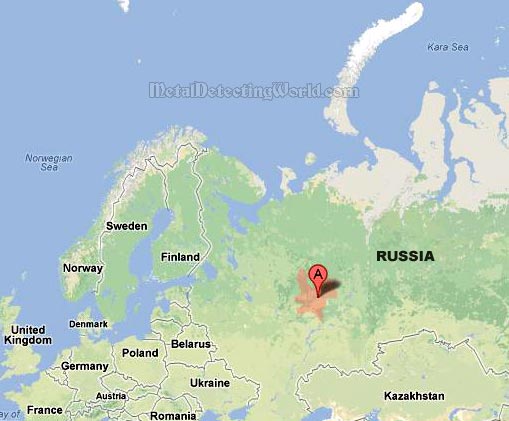 Andrei Metal Detects in Kirov Region, Russia