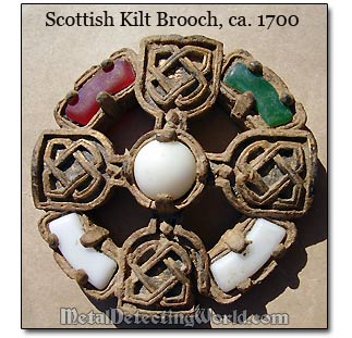 Scottish Kilt Brooch