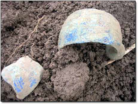 Bronze Age Bracelet Dug Up