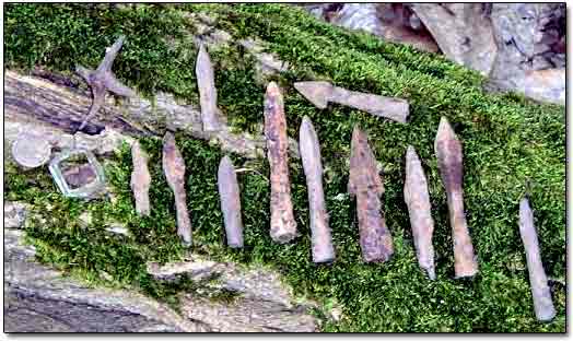 Crossbow Arrowheads, ca. AD XV