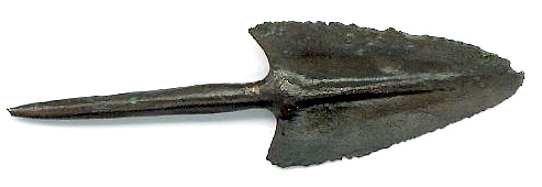Ancient Bronze Arrowhead