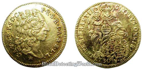 1730 Gold Coin, Coalition War Battlefield