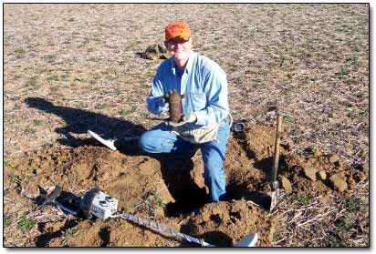 Digging Up Artillery Shells