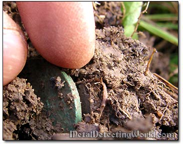 Coin Detected with Minelab E-Trac