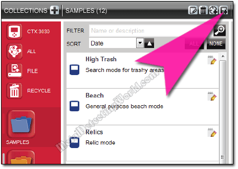 Create A New User Mode in Minelab XChange 2 Application