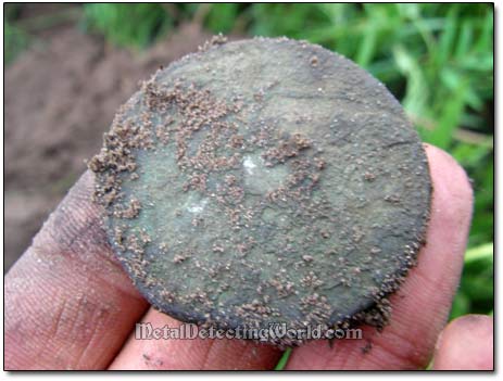 Dug Large Copper Coin