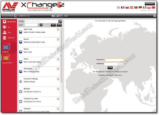 Open Screen of CTX 3030 XChange 2