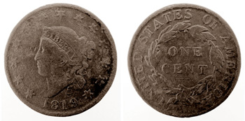 1819 Large Cent