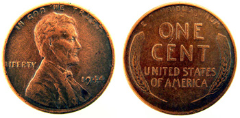 1944 Wheat Penny