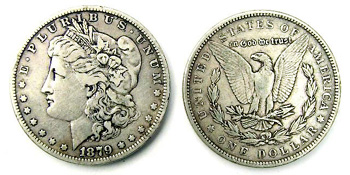 1879 Morgan Dollar