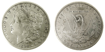 1886 Morgan Dollar