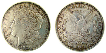 1921 Morgan Dollar