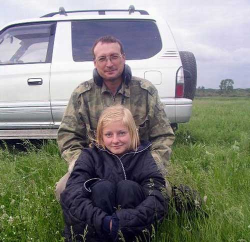 Treasure Hunter Sergei and Elena, Russia