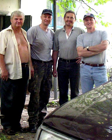 Crew of Treasure Hunters in Ukraine
