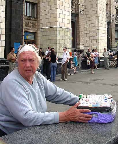 Cigarette Seller, Ukraine