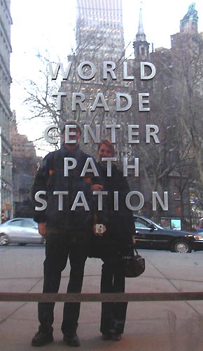 At the Ground Zero, New York City