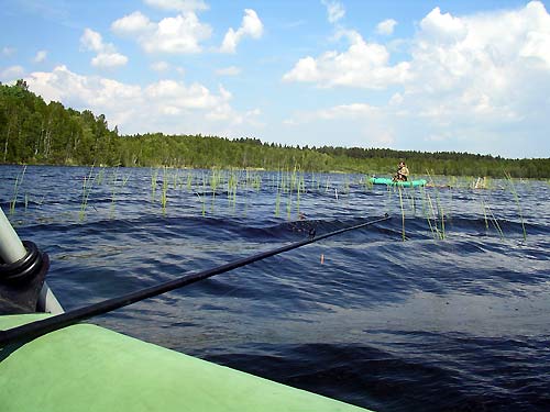 Fishing Off Boat, Russia