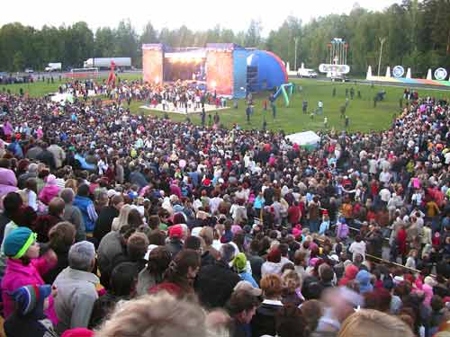 City's Day Celebration, Russia