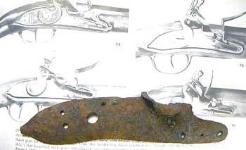 musket lock plate
