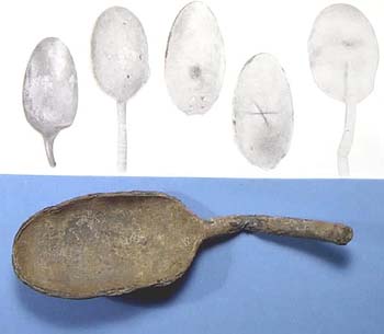 Rev War Pewter Spoon