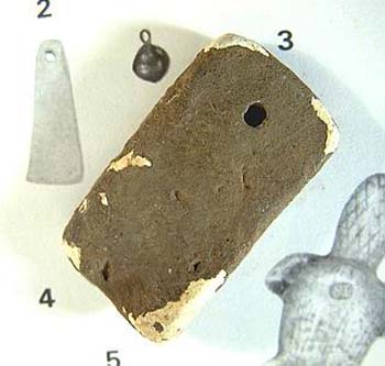 indian lead pendant