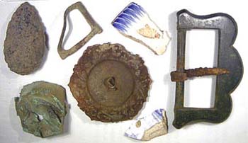 Various Rev War Relics