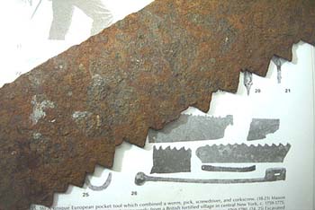 Colonial Saw Blade Fragment