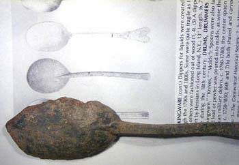 Rev War Pewter Spoon