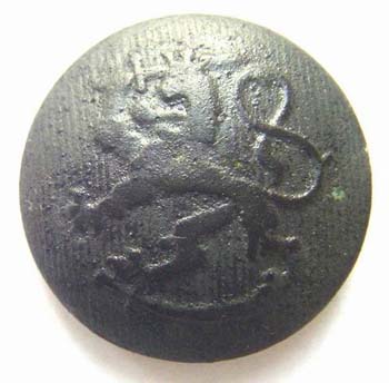 Finnish Army Military Uniform Button