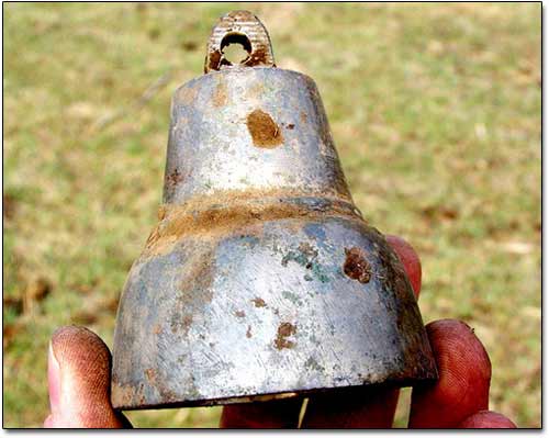 Large Silver Bell ca. 1800s Large