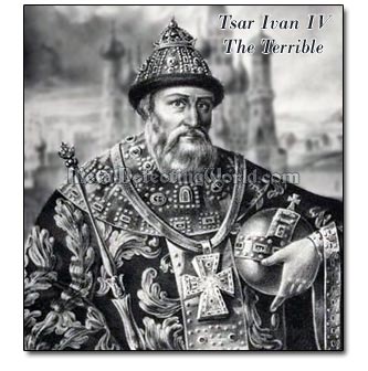 First Russian Tsar Ivan IV The Terrible