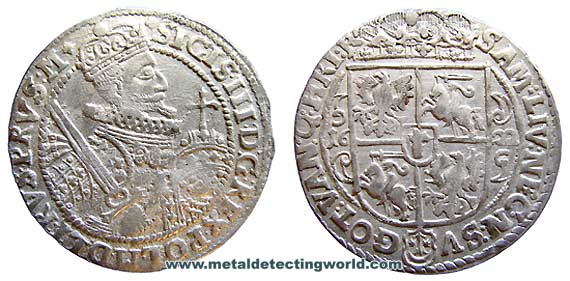 1622 Ort Sigismund III Poland