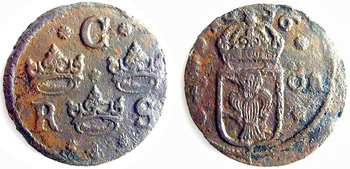 1636 quarter Ore,Christina,Sweden