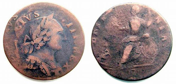 1773 1 Penny,Great Britain