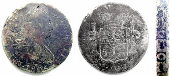 1805 8 Reals,Carlos IV,Spain