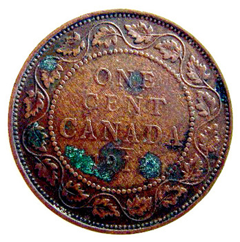 1912 1 Cent,Canada