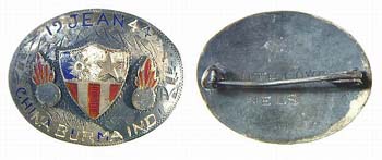 01-1944 Burma Silver Pin