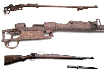 10-German K98 Rifle