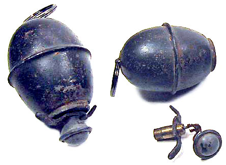 German Egg Hand Grenade M-39