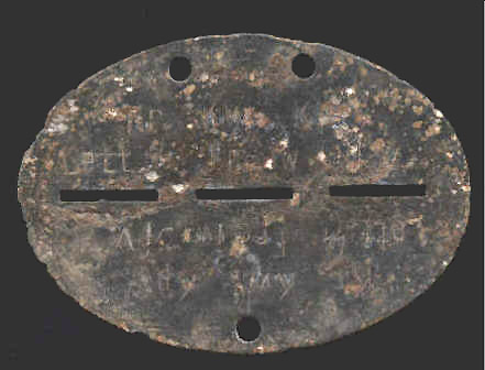 German Soldier ID Tag Medallion