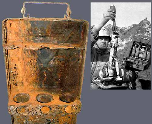 German Mortar Ammunition Case