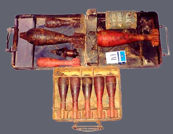 German Propelled Rocket Grenades