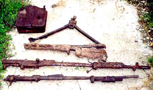 52- Rifle and Machine Gun Remains