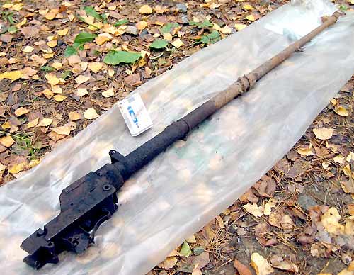 Russian Antitank PTRD-41 Rifle's Barrel