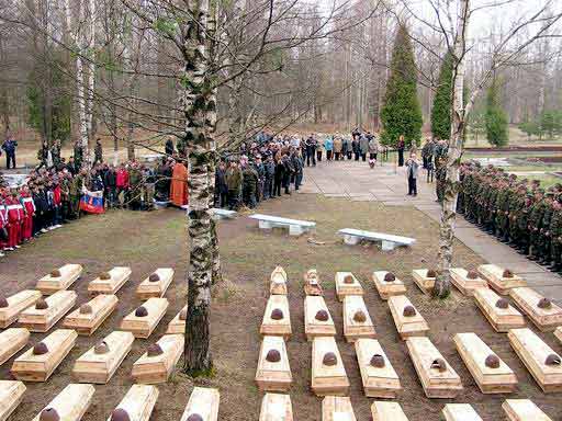 Honorable Reburial of Soldiers' Remains