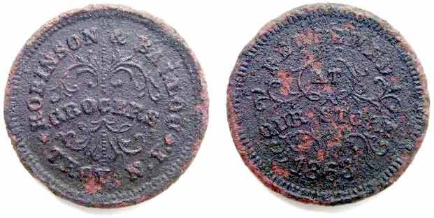 1863 Great Patriotic War Token